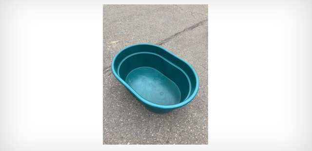 40 gallon plastic tub