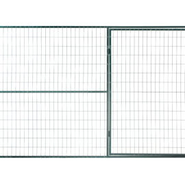PVC Coated 9’6″ x 6′ Mesh Walkthrough Panel Gate (Stocked Product), $174