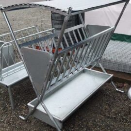 Sheep & Goat Feeder with Roof (Stocked Product), $449