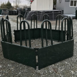 Heavy Duty Tombstone Round Bale Feeder (Stocked Product), $839