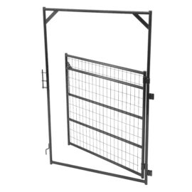 Heavy Duty Mesh 4′ Frame & 7′ Panel Gate (Stocked Product), $179 & $189