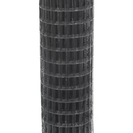 Heavy Duty Black PVC Coated Welded Utility Fence 5′ & 4′ x 100′ (Stocked Product), $249 & $219