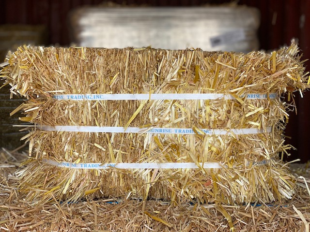 Straw Bales and Straw Mats