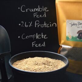 26% Turkey Starter/Grower Crumble (Stocked Product), $31.50 26% Turkey Starter/Grower Crumble (Stocked Product), $31.50