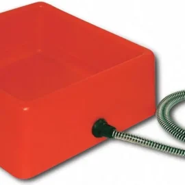 1 1/4 Gallon Square Heated Pet Bowl (Stocked Product), $31