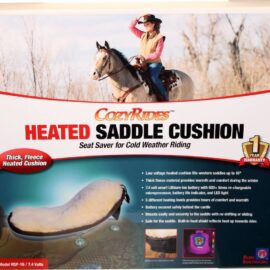 Heated Saddle Cushion (Stocked Product), $73